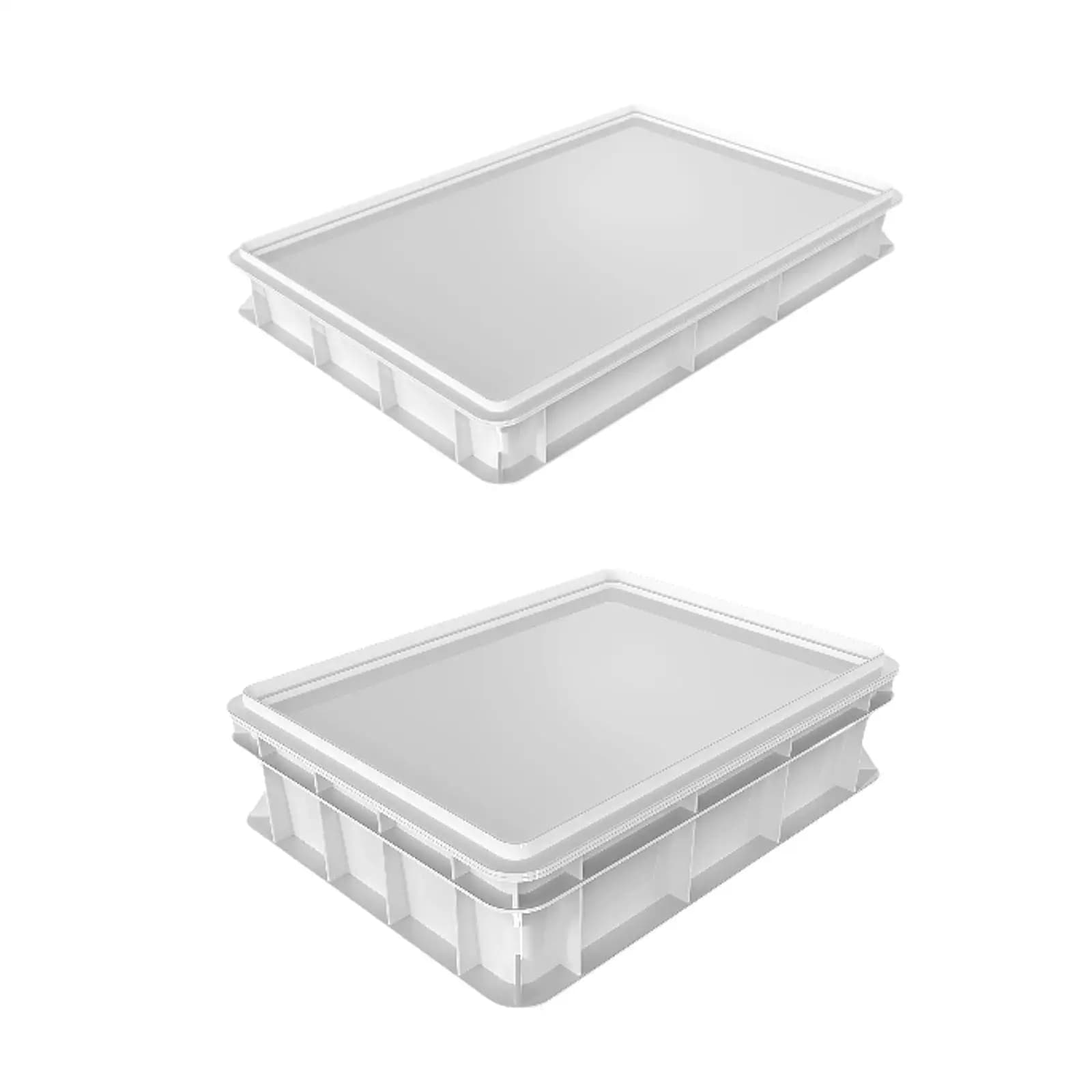 Caja para impermeabilizar masa, herramienta multiusos para hornear con tapa, contenedores para masa de Pizza, para el hogar, restaurante,