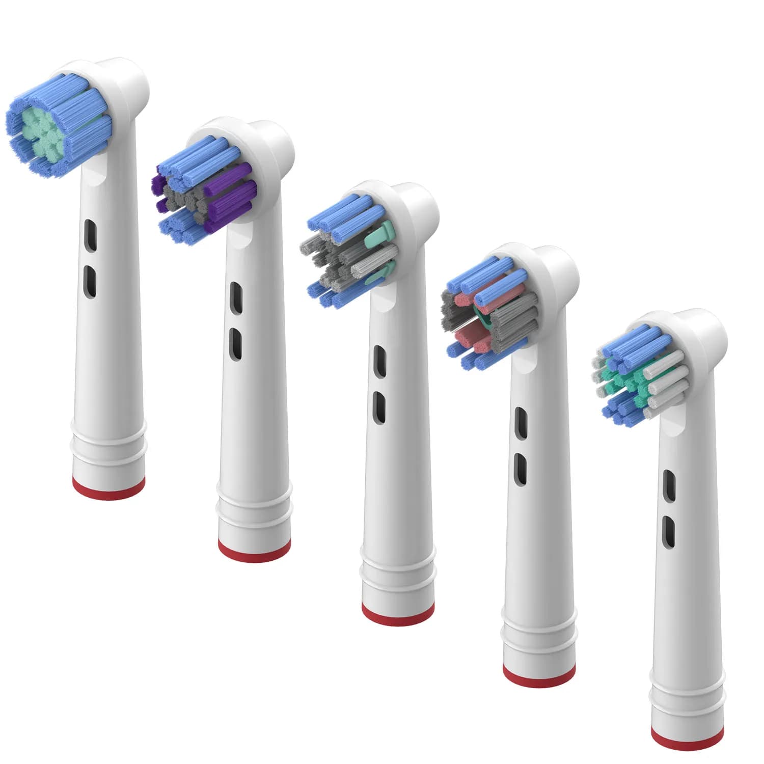 Cabezales de repuesto para cepillo de dientes Oral, B Fit Advance Power/Pro Health/3D Excel/Vitality Precision Clean BristlesD100 D25