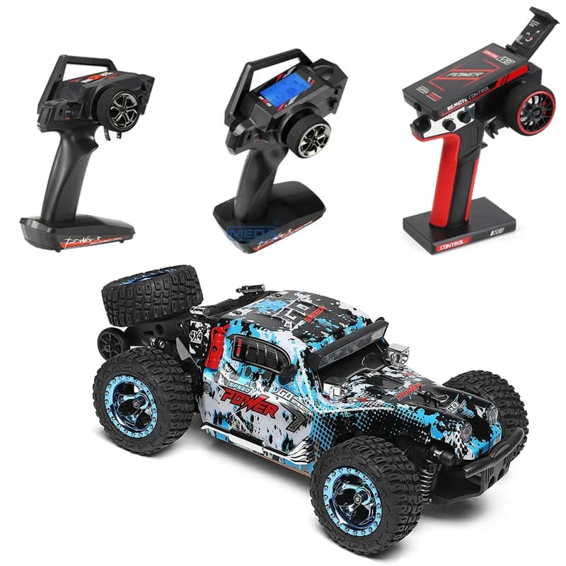 Wltoys 284161   Coche teledirigido 1/28 4WD V8, Control remoto, 30 Km/H, mosquitos de carreras de alta velocidad, 2,4 GHz, todoterreno, RTR, coche de