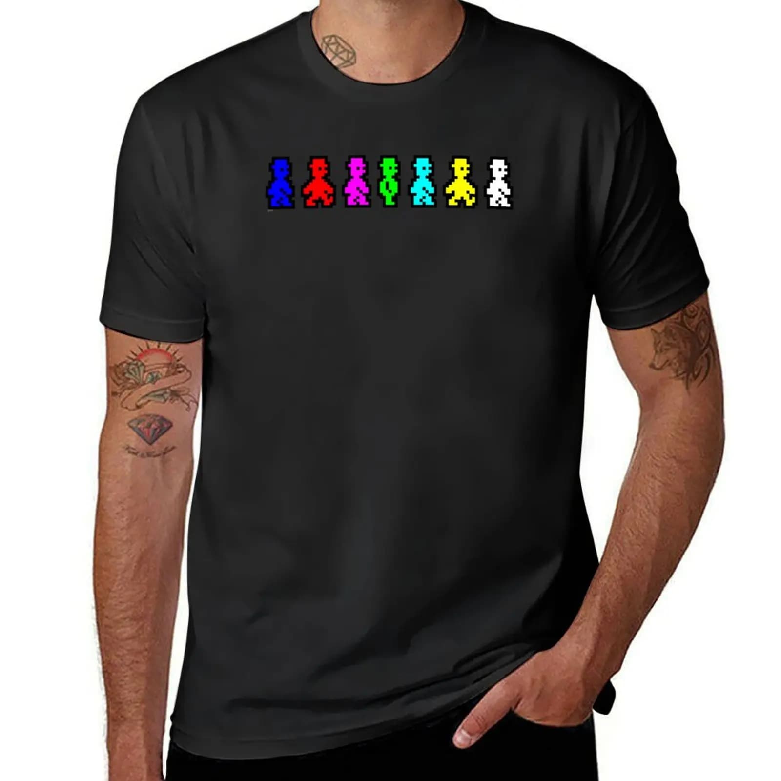 Camiseta de Jet para hombre, ropa kawaii, espacios en blanco, anime de aduanas, ajustada