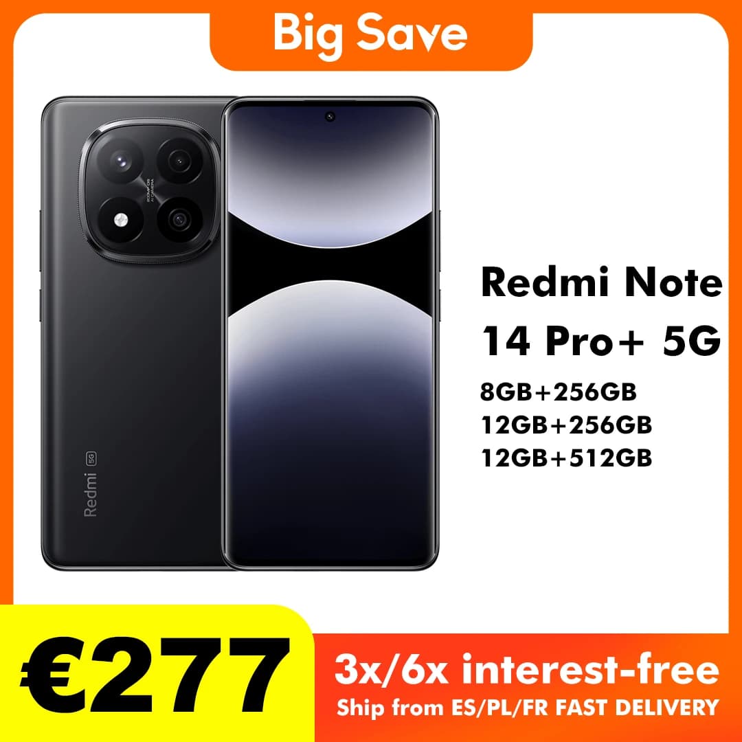 Xiaomi-smartphone Redmi Note 14 Pro Plus, 5G, 8GB/256GB, 12GB/256GB, 12GB/512GB, NFC, versión Global