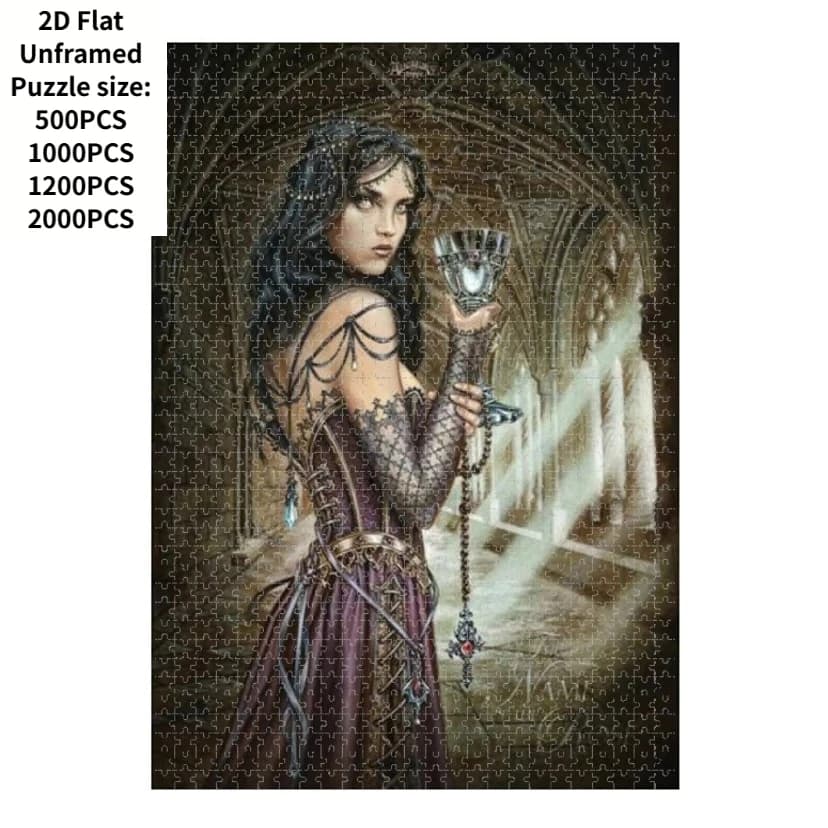 Rompecabezas de 1000 Piezas de Victoria Frances Vampires, Decoración para el Hogar, Juegos de Rompecabezas, Diversión Familiar, Rompecabezas de