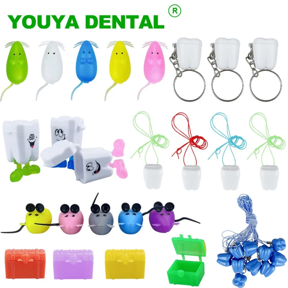 Caja de plástico para dientes de bebé, cajas de almacenamiento de dientes de leche para niños, recuerdo infantil, contenedor organizador de dientes