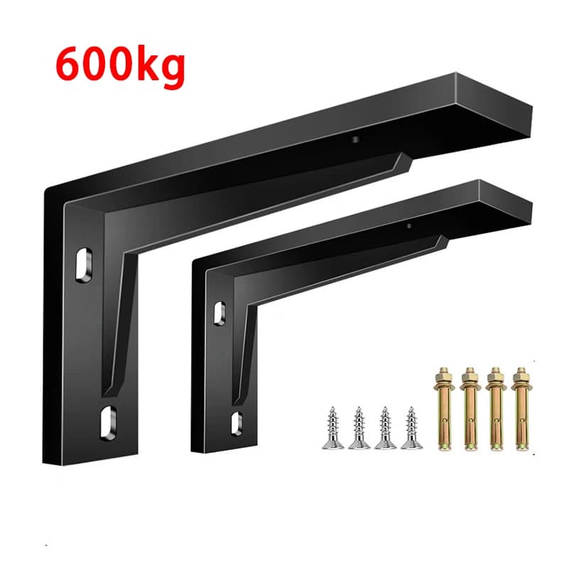 Soporte de soporte Triangular de pared, soporte de carga de 600kg, armario de TV suspendido, Partición de escritorio, estante de almacenamiento