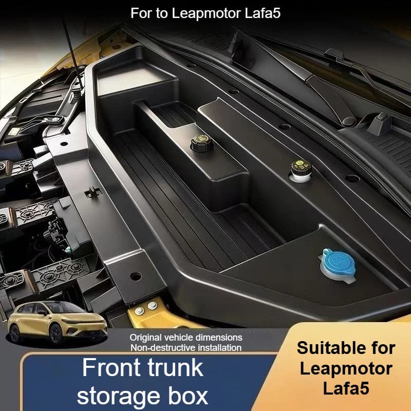 Caja de Almacenamiento Integrada para el Maletero Delantero del Auto Leapmotor Lafa5, Accesorios de Modificación para el Maletero