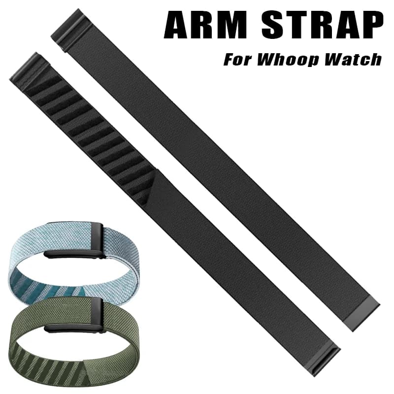 Banda Resistente para Bíceps Compatible con Whoop 5.0 one+peak, Banda de Nailon Transpirable para Bíceps para Whoop 5.0MG