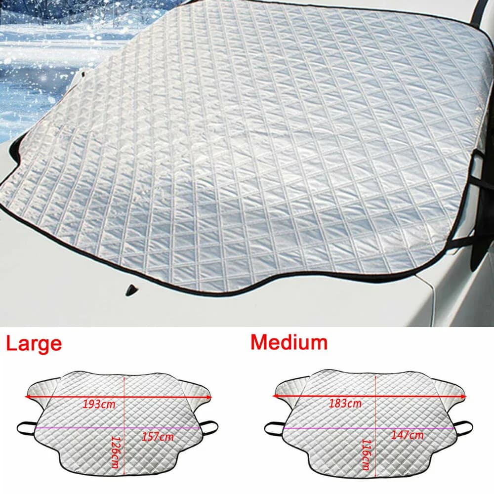 Cubierta magnética para parabrisas delantero de coche, cubierta parasol para automóvil, Protector contra heladas y hielo para invierno, Protector