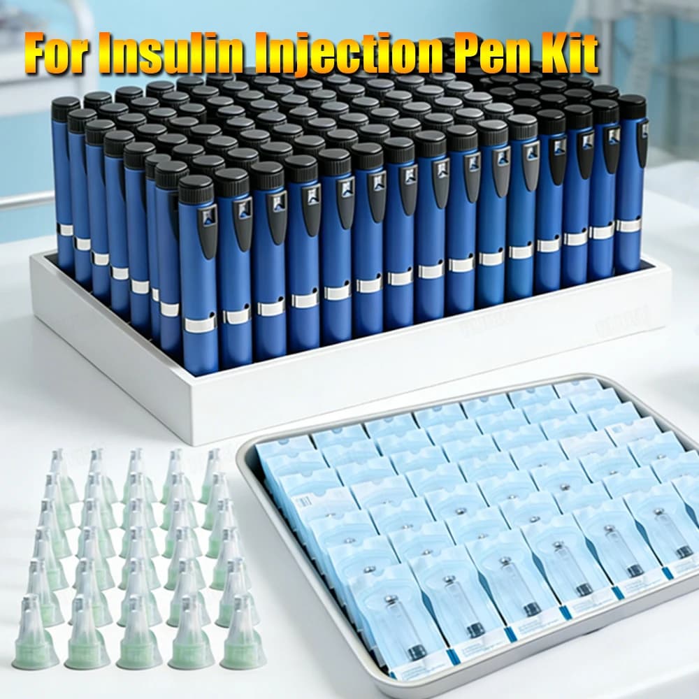 Kit de Embalaje Individual Estéril para Estética Médica: Pluma de Inyección Reutilizable, Cartuchos de Botella Vacía de 3ml, Puntas de Pluma de