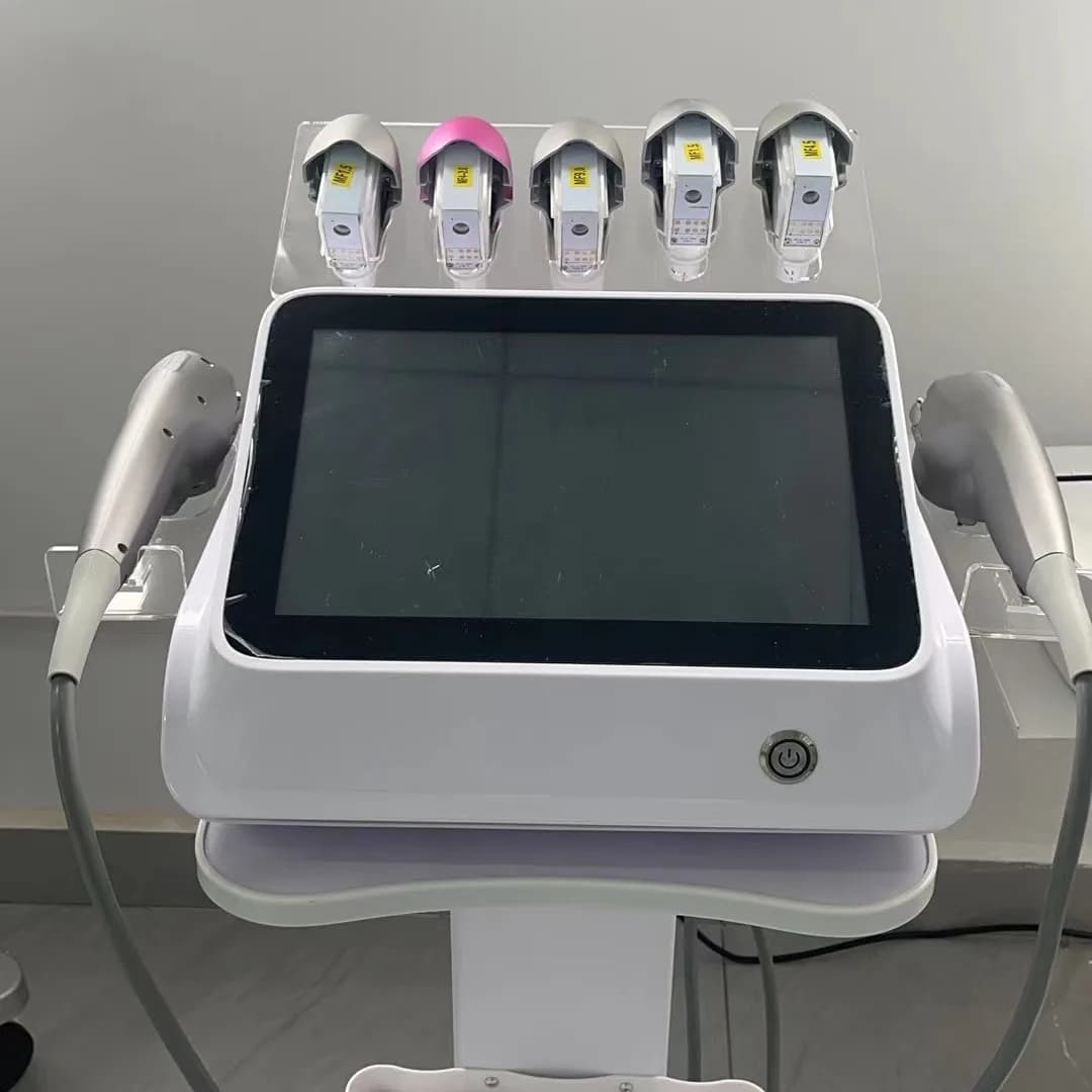 Máquina de ultrasonido 7D HIFU, radiofrecuencia RF, EMS, dispositivo de adelgazamiento para el cuidado de la piel, adecuado para salones de belleza.