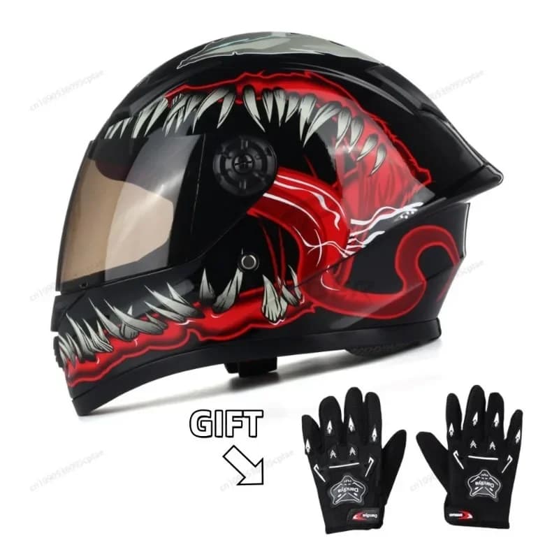 Casco de seguridad para niños, cascos de montar para chico, nueva cara completa bonita para las cuatro estaciones, cabeza para deportes al aire