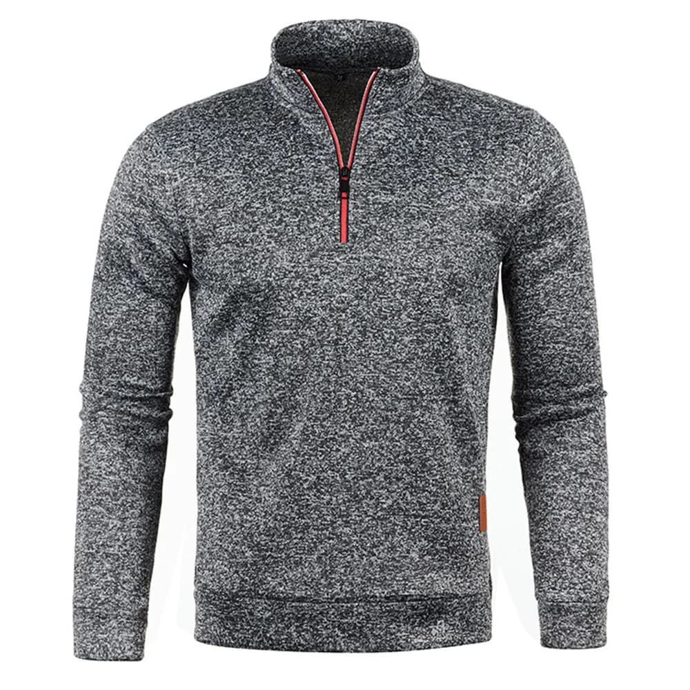 Jersey para hombre, sudaderas más gruesas, jersey con media cremallera para hombre, sudadera con capucha para hombre, suéteres de cuello alto de