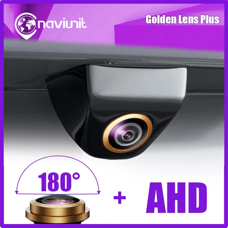 Cámara de visión trasera Universal para coche, videocámara de 180 grados, HD, AHD, 4 pines, visión nocturna, resistente al agua, dinámica,