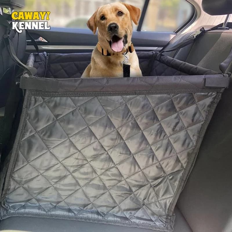 CAWAYI KENNEL-portabebés para perros, funda para asiento de coche, bolsa para gatos y cachorros, hamaca plegable de viaje para coche, cesta