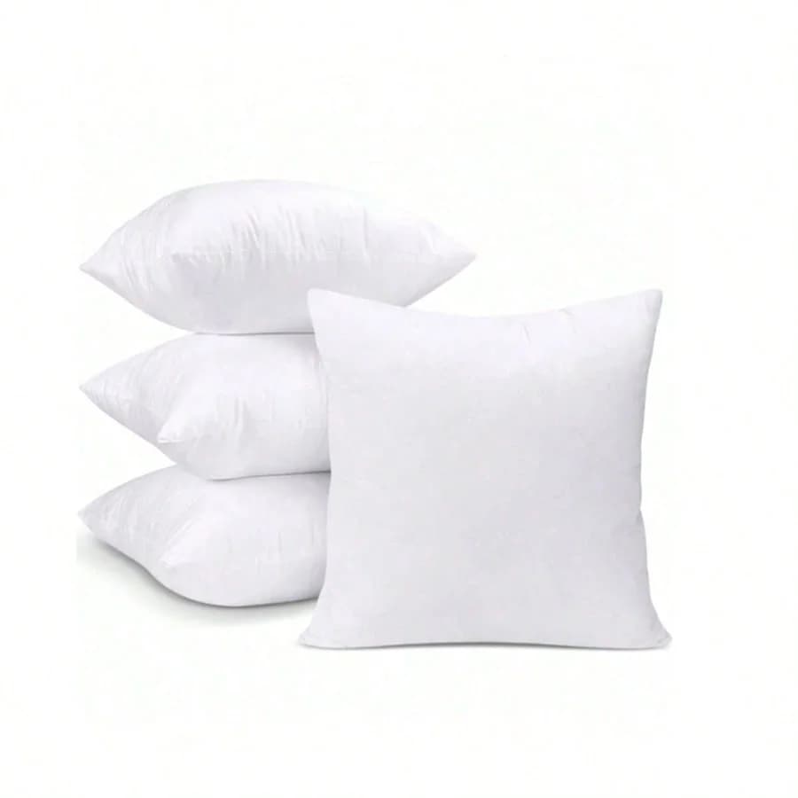 Paquete de 1, 2 o 4 almohadas decorativas, cojines para sofá, ropa de cama y exterior, textiles para el hogar. Relleno suave y esponjoso, ideal para