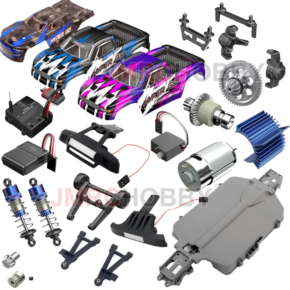 Piezas de repuesto originales para MJX Hyper Go H16H H16E H16P 16207 16208 16209 16210 accesorios de coche RC