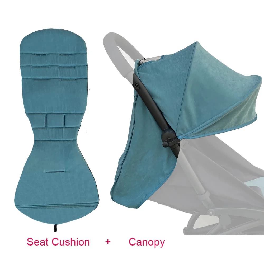 COLU KID ®   Accesorios para cochecito de bebé, toldo solar impermeable y cojín de asiento de repuesto Compatible con Babyzen YOYO YOYO2