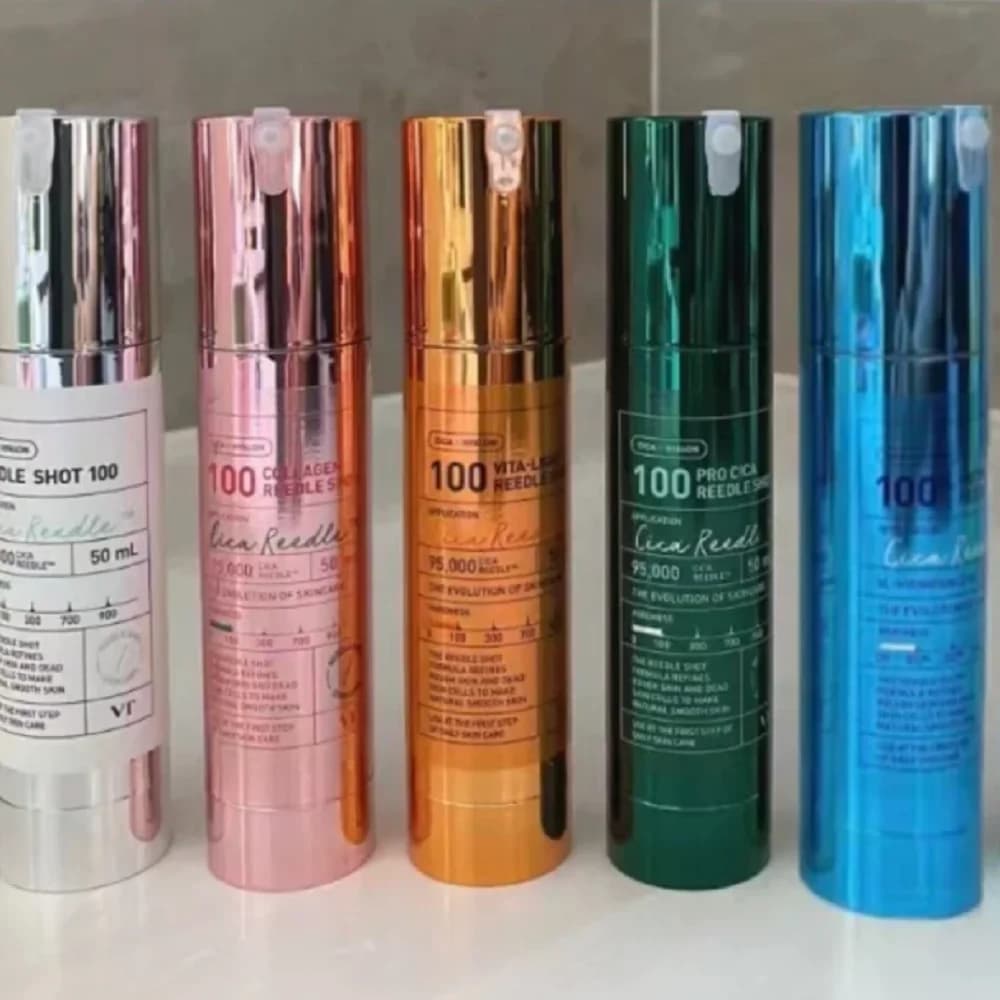 Suero Microcristalino Reedle Shot VT 100/300 - Promueve el Metabolismo de la Piel, Hidratante, Exfoliante Suave, Minimiza los Poros, Cuidado de la