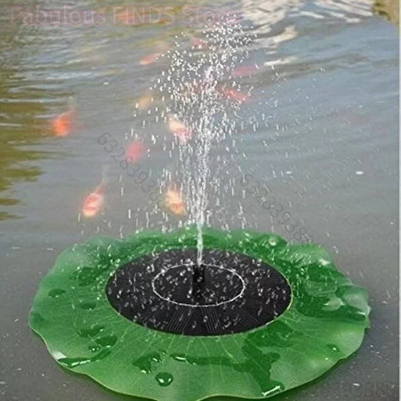 Mini fuente de agua Solar para piscina, estanque, cascada, decoración de jardín, baño de pájaros al aire libre, fuente alimentada por energía