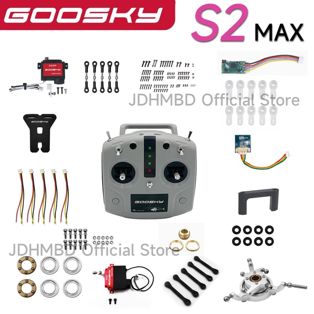 GOOSKY S2 MAX RTF 3D RC helicóptero repuestos Servo Control remoto rodamiento cabeza de bola
