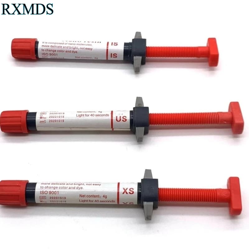 1 Uds. Materiales para blanquear los dientes, Material de chapa de resina Nano Meiya, materiales para blanquear los dientes de porcelana de hielo