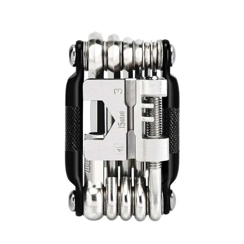 Herramienta Multiusos para Bicicleta, Cortador de Cadena, Multiherramienta para Bicicleta de Montaña, Llave Inglesa, Destornillador para Reparación