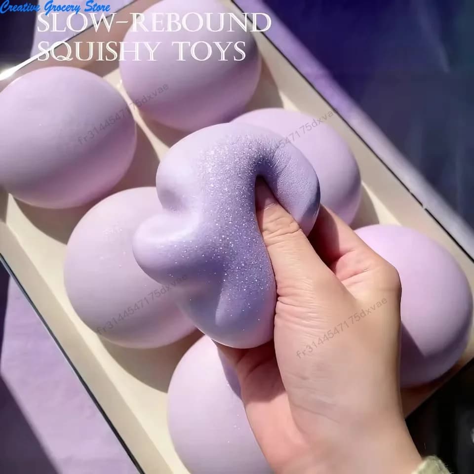 Juguete Sensorial de Pan Simulado, Suave, Antiestrés, de Levantamiento Lento, para Aliviar la Ansiedad, TDAH, Autismo, Regalos para Adultos