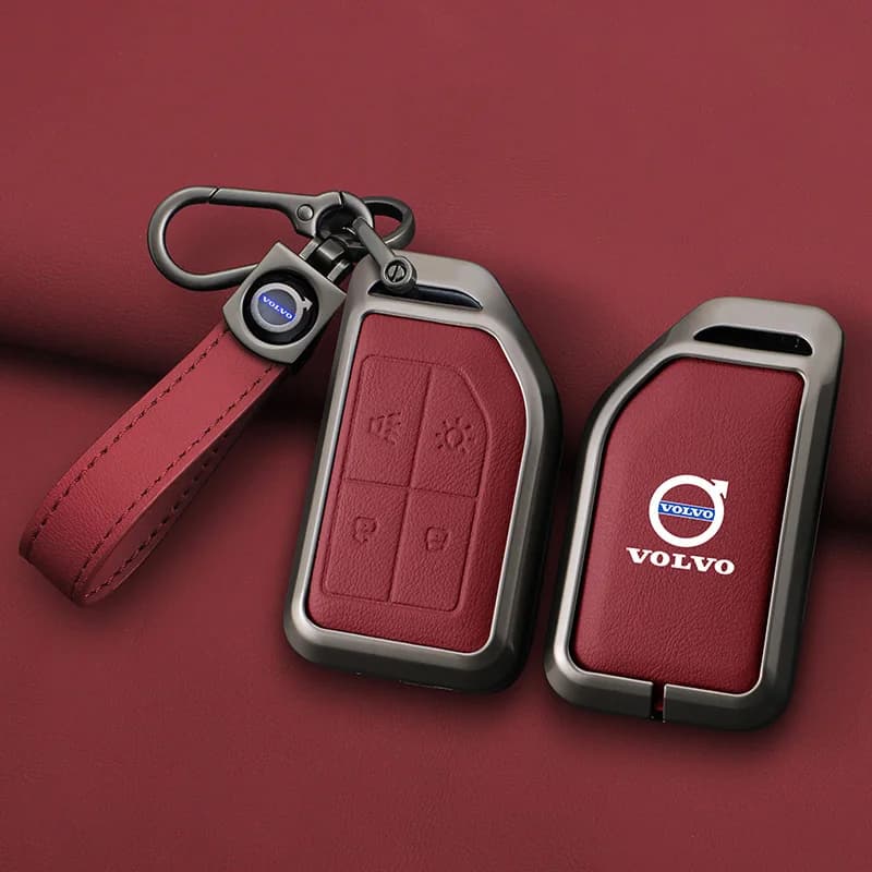 Zine-funda para llave de coche de aleación, soporte de cubierta para Volvo FH16 RC FM EVRO 6 fh CARGO 555 FM, llave de camión pesado, accesorio de
