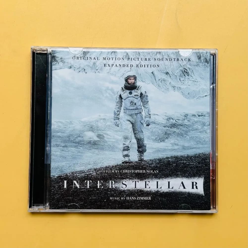 Banda sonora original de la película Interstellar, 2CD de Hans Zimmer, pista sonora clásica de la película, OST para colección de fans, regalo en