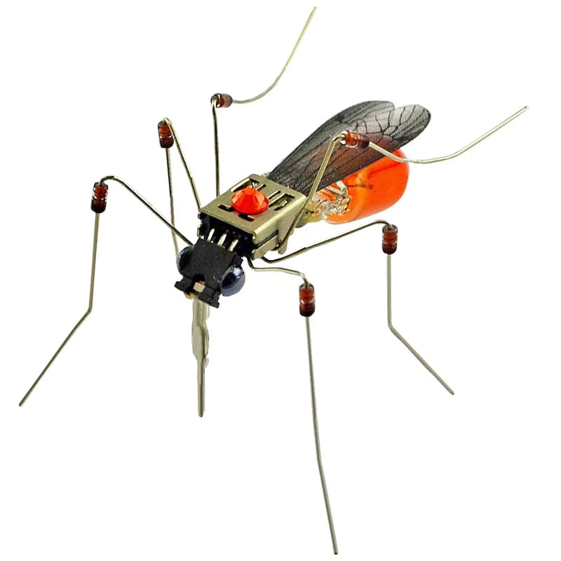 Vapor DIY insectos robóticos invento científico Animal electrónico para competición escolar Kit de bricolaje sin soldar juguetes de tallo Robot