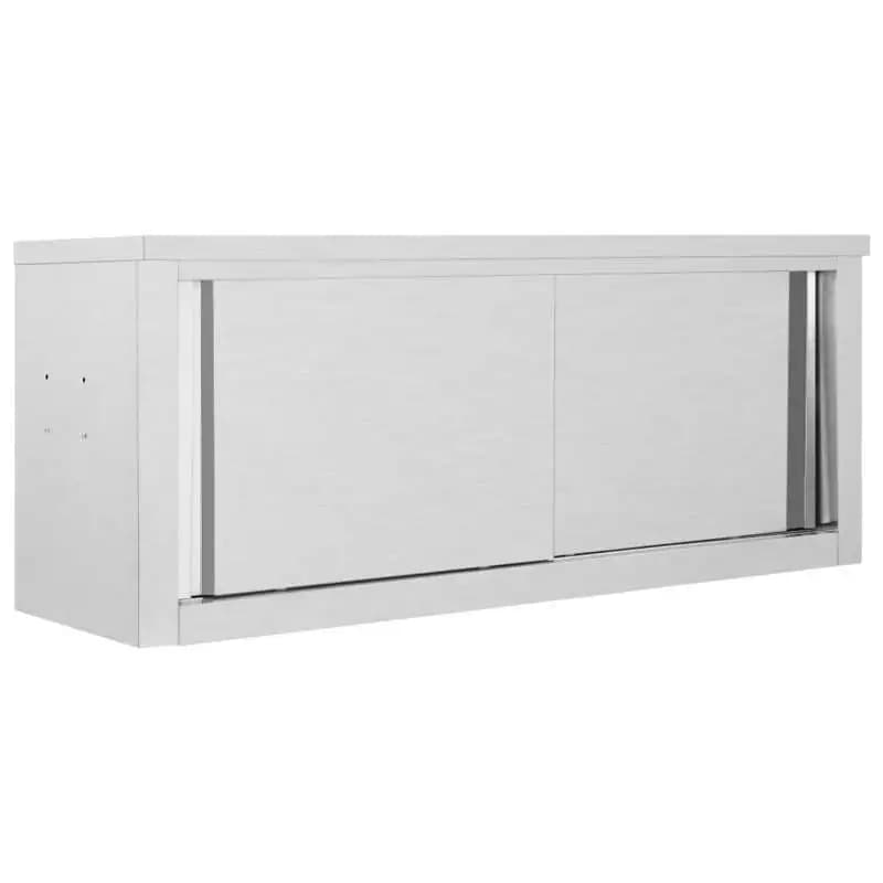 Armario de cocina de pared con puertas correderas, 120x40x50 cm
