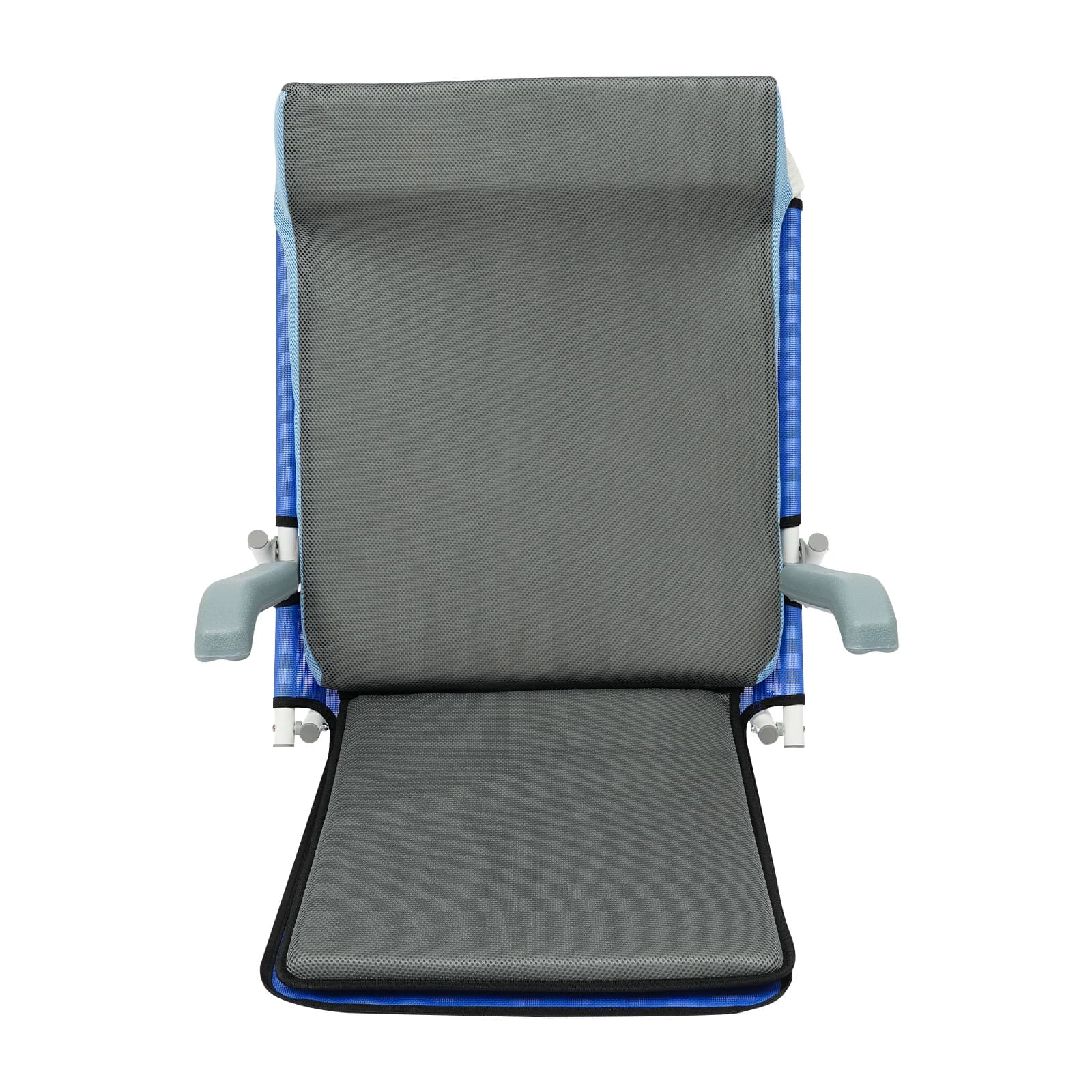 Respaldo de Cama Ajustable, Plegable y Portátil con Cojín, Soporte de Espalda Multiángulo para Pacientes Mayores