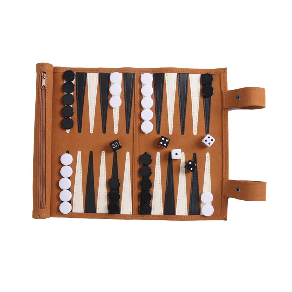 Juego de mesa de Backgammon, juegos de Backgammon portátiles para adultos, juegos de viaje, diseño de rollo para adultos, tablero de juego de