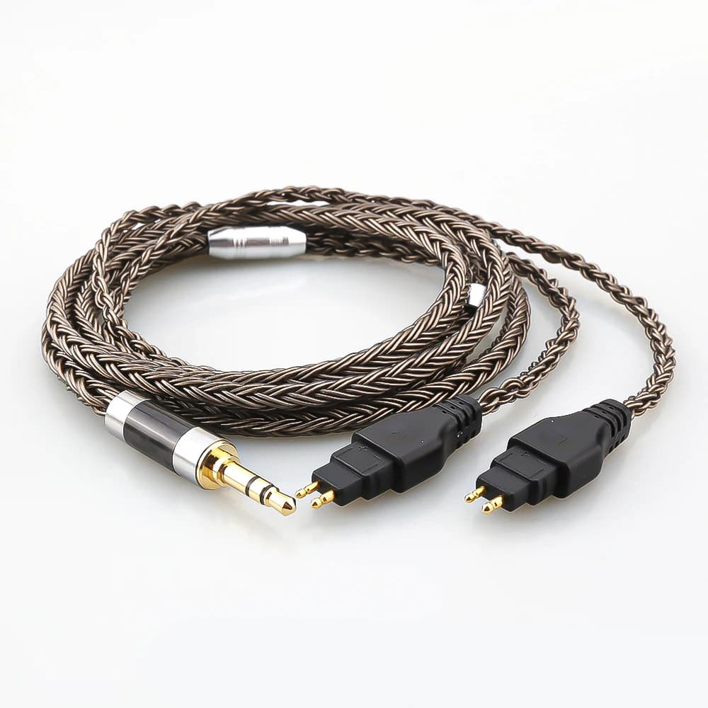 Cable de auriculares OCC de 16 núcleos 7N para HD580 HD600 HD650 HD25 HD660S hd565 hd545, cable de actualización balanceado de 2,5mm y 4,4 xlr
