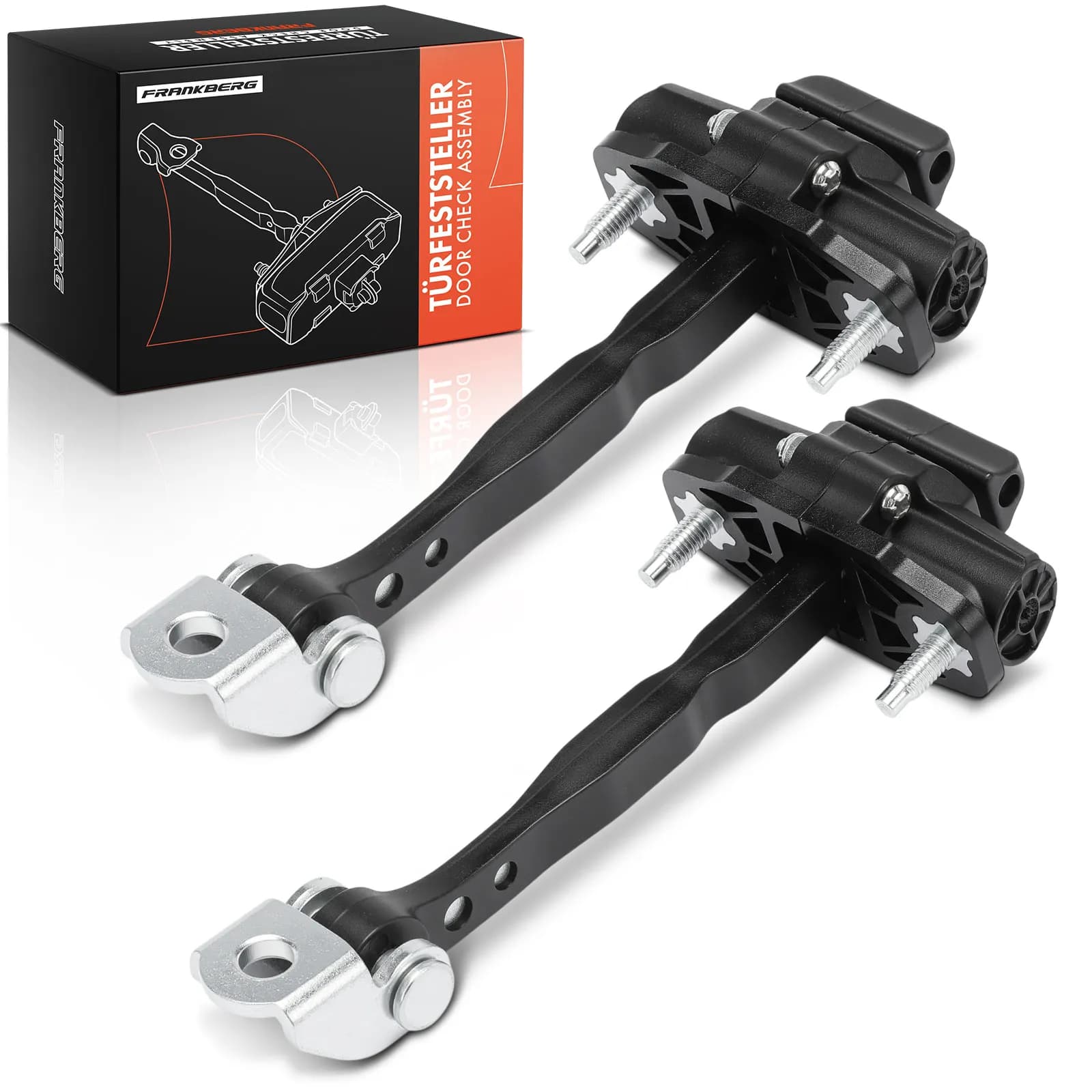 Frankberg 2x Placas de Retención de Puerta para Ford B-Max Van JK Fiesta VI Van CB1 CCN 1751582 1695102 1514936 1723079