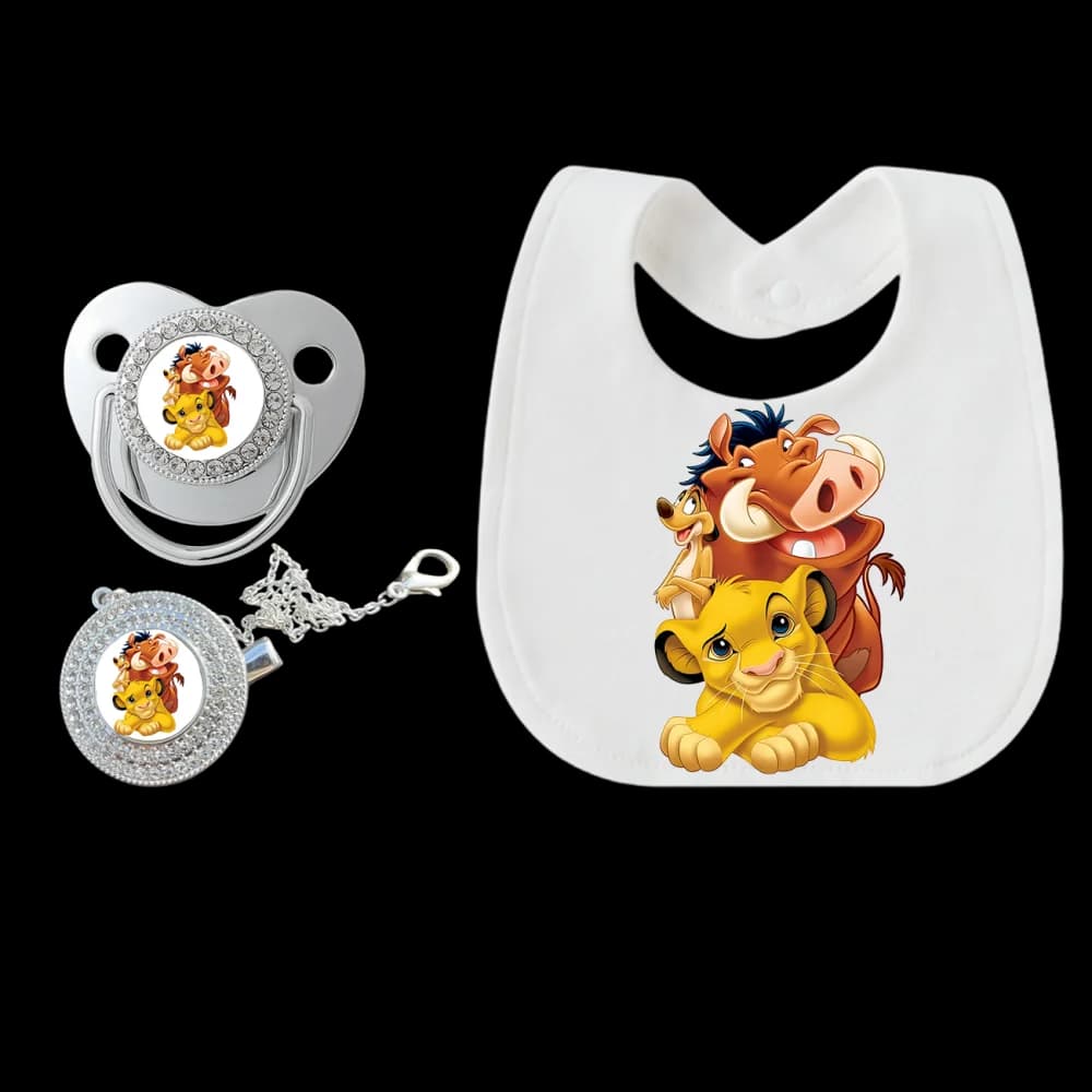 Baberos para bebé, tetinas de silicona para alimentar, cadenas para chupete para recién nacidos, Baberos para jugar al bebé, delantales infantiles,