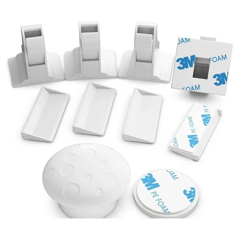 Cerradura magnética de seguridad para niños, cerradura para puerta de cajón de gabinete, cerradura de protección para niños, Invisible, sin