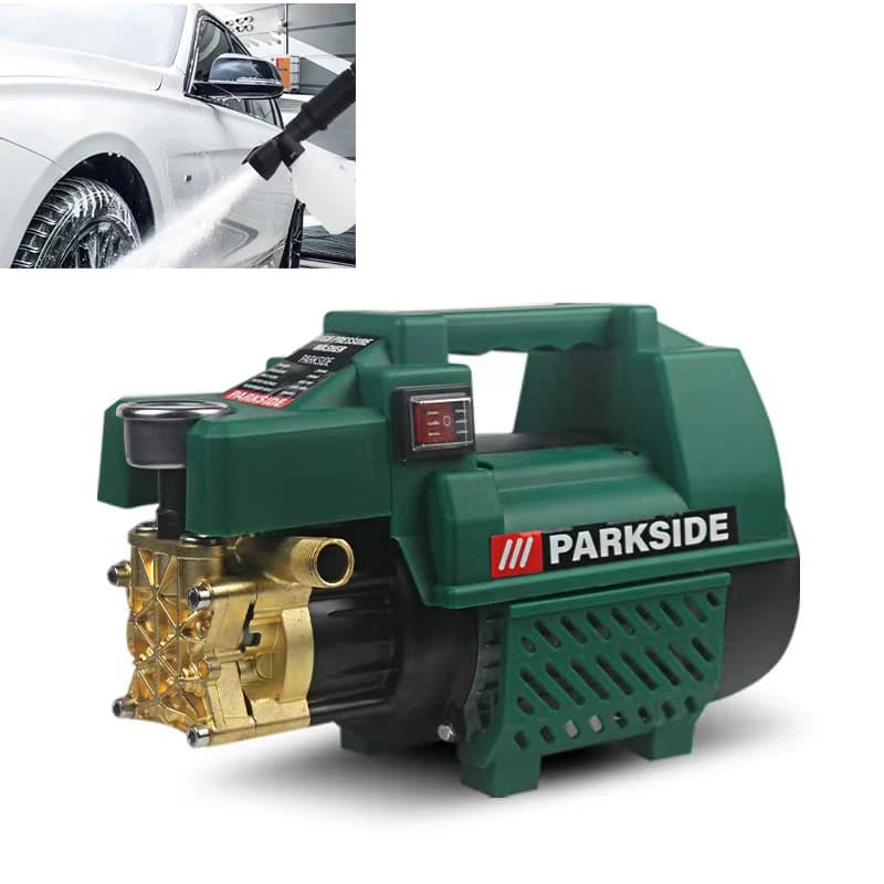 Limpiador de alta presión Parkside, lavadora de 2400W, 3600PSI, 528L/H, herramientas de lavado de jardín para pistola de agua, accesorios para coche