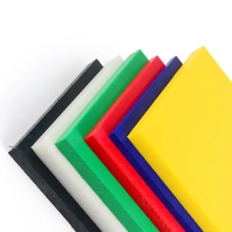 Placa de hoja Acetal POM Delrin, plástico de ingeniería, negro, blanco, rojo