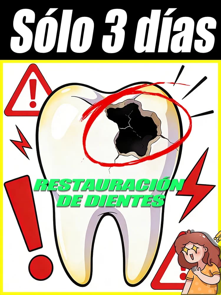 Repara las cavidades rápidamente y renueva tus dientes