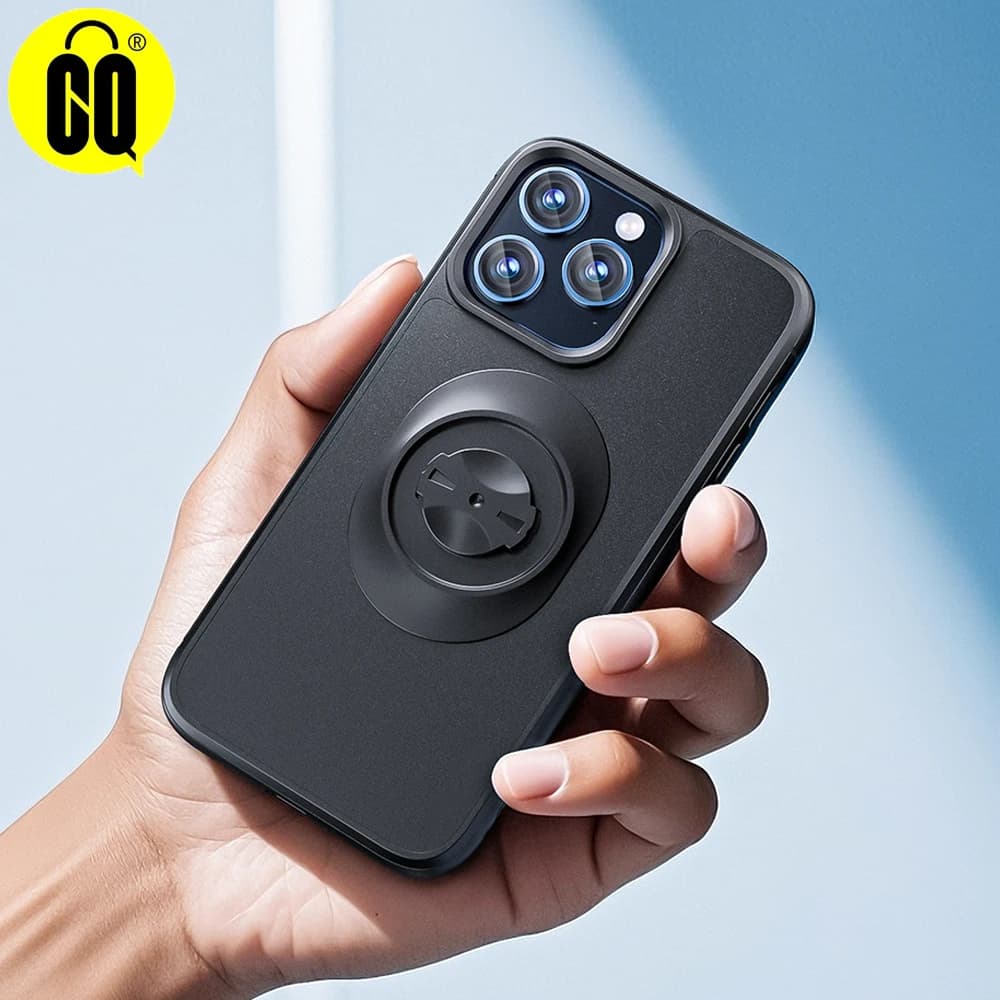 Para Garmin Quick Mount Funda a prueba de golpes para iPhone 16 Pro Max,16 Pro,15,14,13,12- Funda protectora anticaída