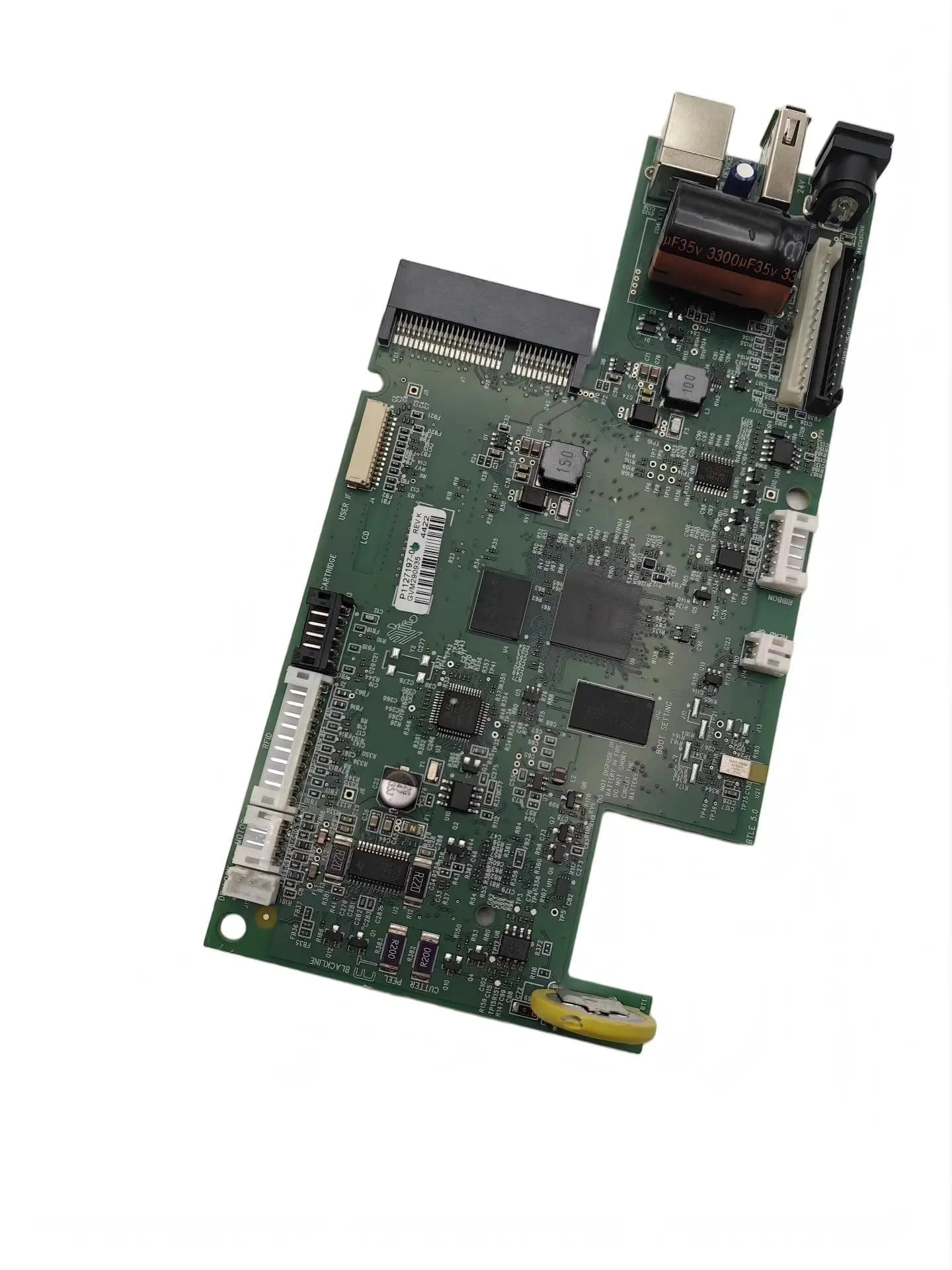 Placa base original P1112640-014 para Zebra ZD421D ZD421T ZD621D ZD621T, placa formateadora de 203dpi y 300dpi