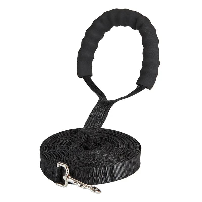 Cordón largo de nailon para perros, entrenamiento de rastreo, correa para mascotas de 3m, 6m, 10m, 15m, 20m y 30m, ideal para juegos al aire libre,