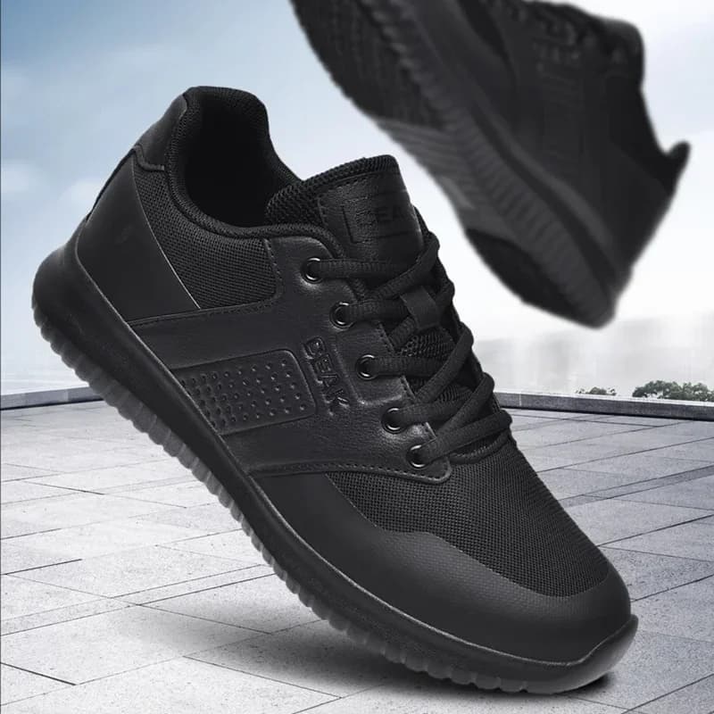 Zapatos de Chef antideslizantes para las cuatro estaciones, zapatos de trabajo de cocina de hotel transpirables, zapatos deportivos informales ligeros