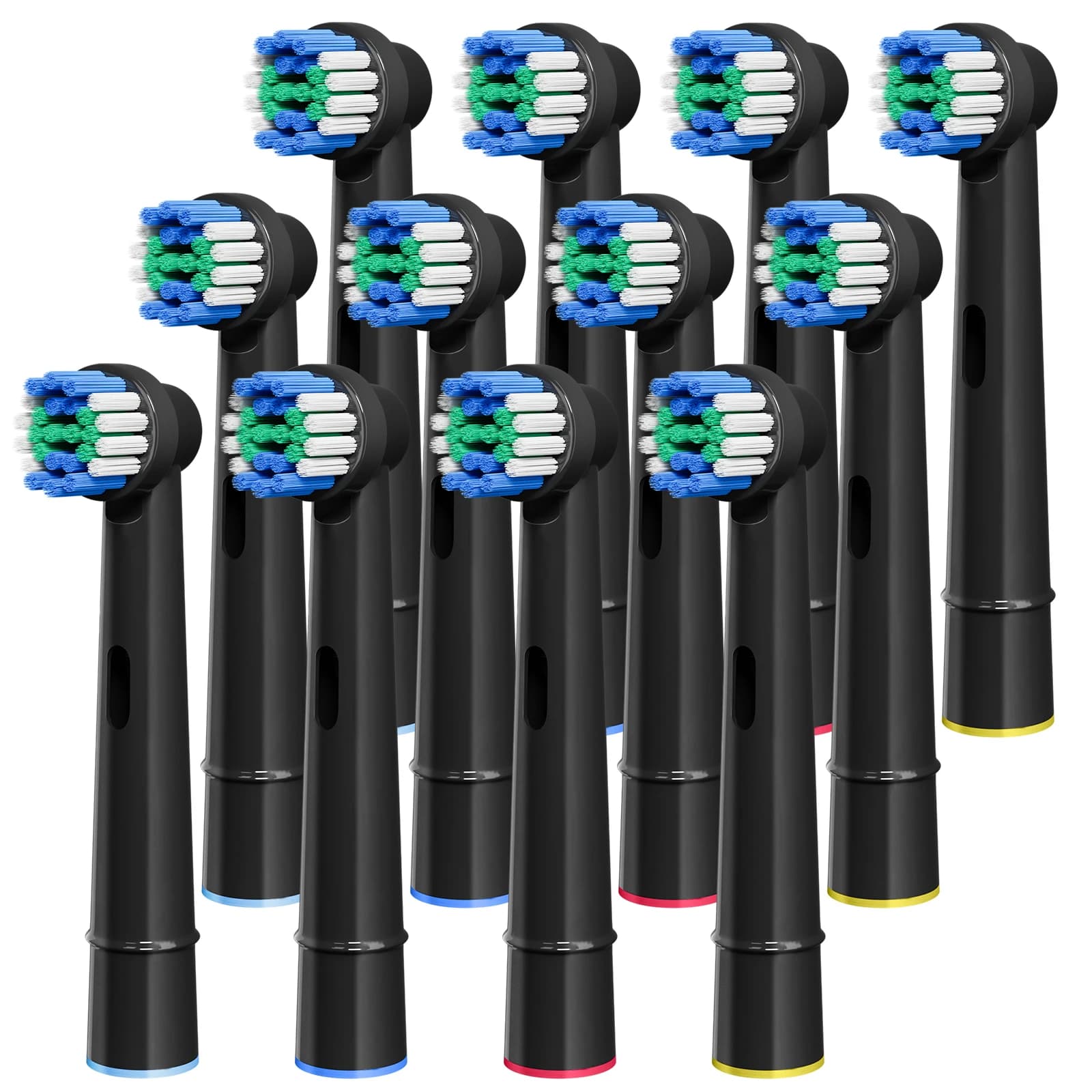 Cabezales de repuesto premium para cepillos de dientes eléctricos compatibles con Braun Oral-B series 1000, 2000, 3000, 4000, 5000, 6000, 7000, 8000