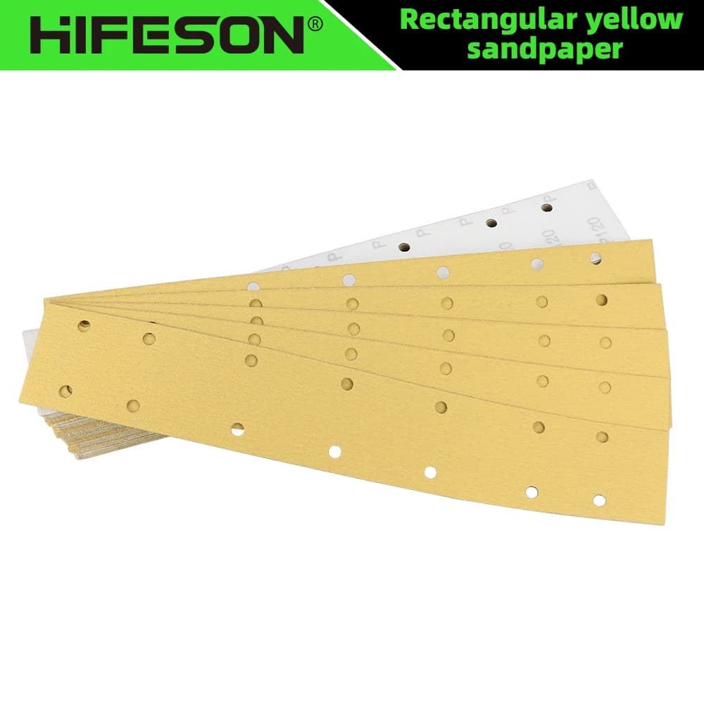 20 piezas/50 unidades de papel de lija flocado de 70x420mm, disco de lijado con gancho de vacío, abrasivos para pulidora lijadora de 70x400mm
