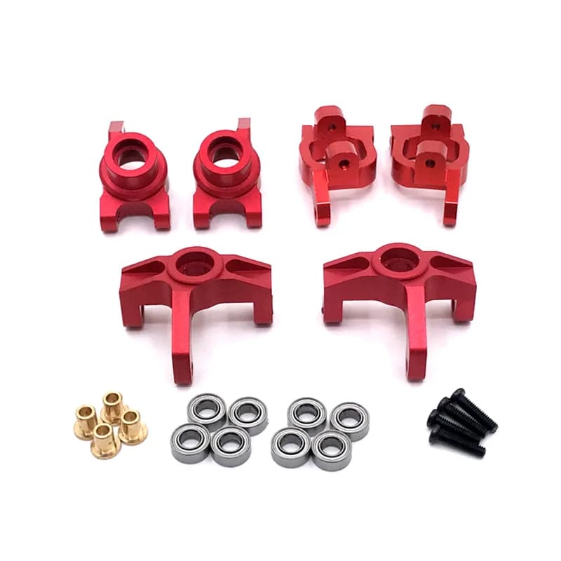 LC 1/14 WLtoys 144010 144001 144002 124017 124016 124018 124019   Piezas de metal para coche RC Copa de dirección modificada, asiento C, copa de