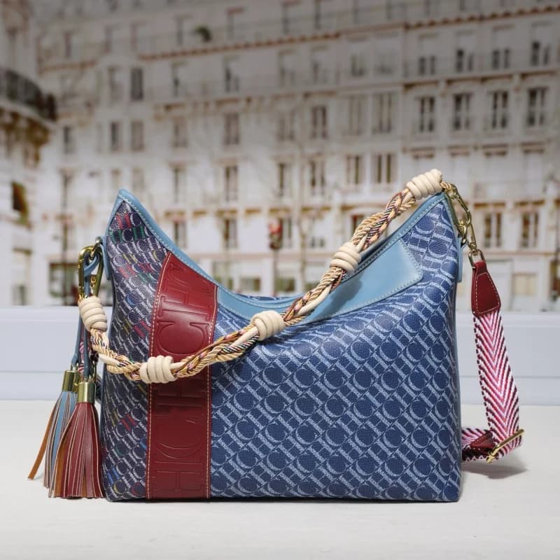 CHCH ​   Nuevo bolso de mano con estampado de letras para mujer, bandolera de primera calidad, bolso de hombro multifuncional para ir al trabajo,