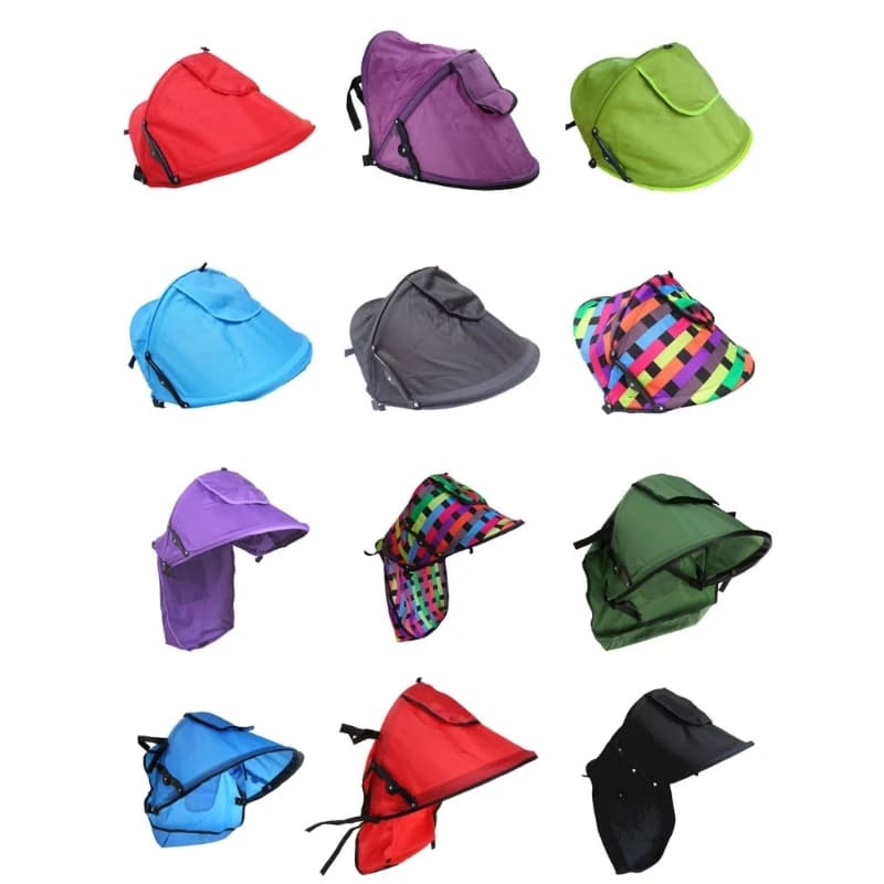 Parasol para cochecitos, protección solar Universal, cubierta para sombra, pieza para cochecito bebé