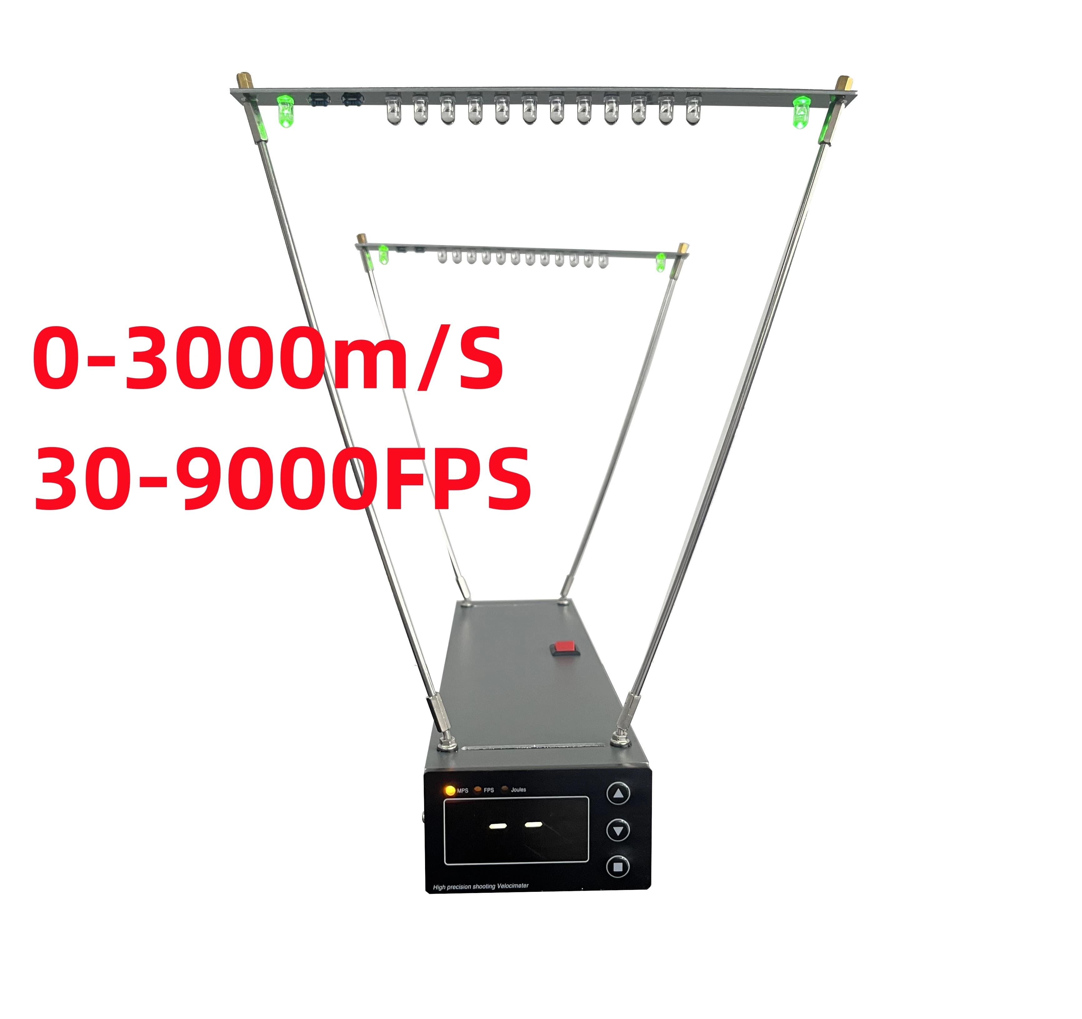30-9999 FPS Pro velocimetría instrumentos de medición de velocidad tirachinas arco medidor de velocidad cronógrafo para juguetes de tiro
