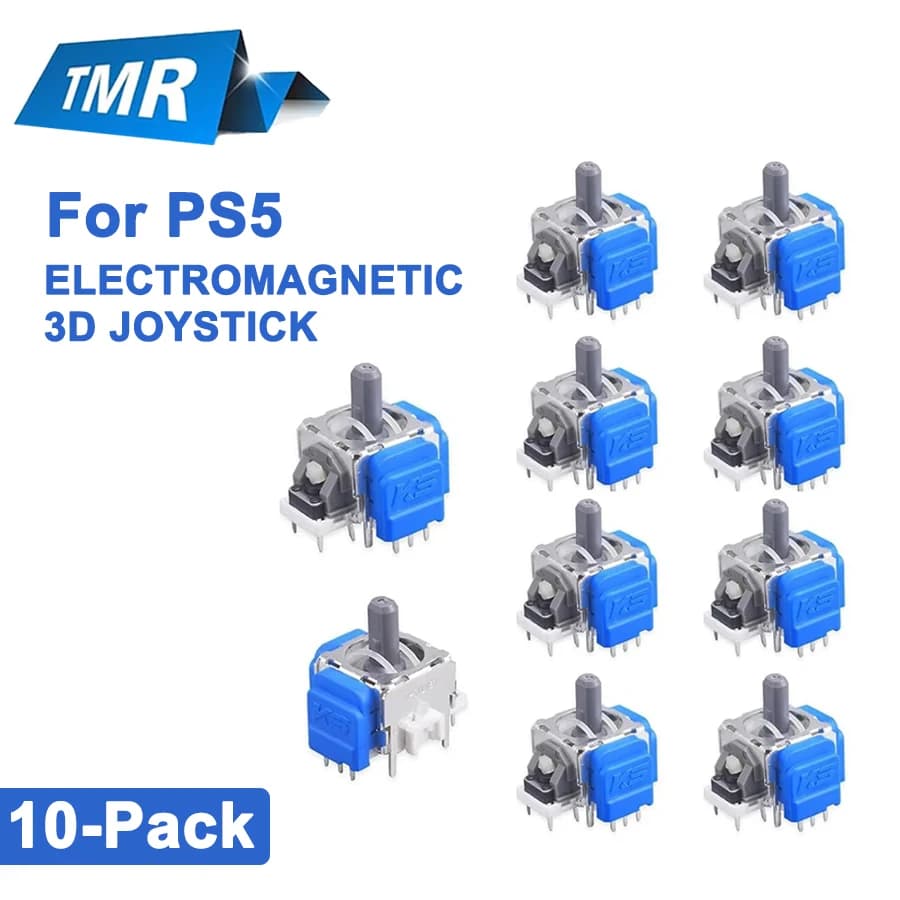 Joystick electromagnético TMR para controlador PS5, Kit de repuesto de actualización sin deriva, accesorios de Sensor analógico 3D